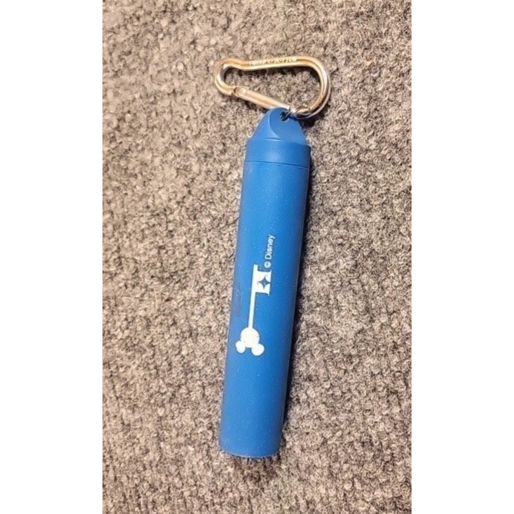 Disneyland Resort Magic Key Reusable Blue Straw Set